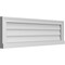 Ekena Millwork Vertical Surface Mount PVC Gable Vent w/ 2"W x 2"H , Brickmould Sill Frame, 40"W x 12"H GVPVE40X1203SN - alternate 2